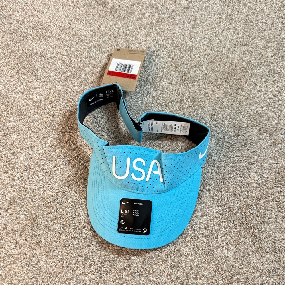 Nike Light Blue USA Visor
